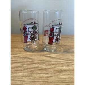 Coca -_Cola glass - Hollie Hobby‎ & Robby 1978 - #2of 4 Set Of 2
